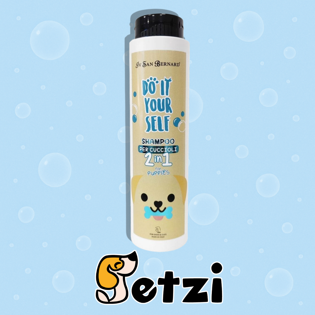 IV SAN BERNARD DO IT YOURSELF 2IN1 SHAMPOO FOR PUPPIES (PER CUCCIOLI) – SZAMPON DLA SZCZENIĄT I KOCIĄT