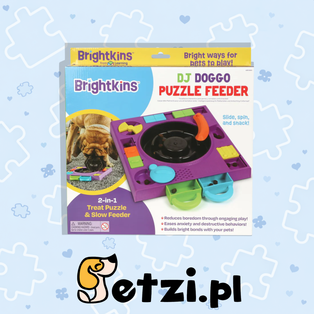 BRIGHTKINS DJ DOGOO PUZZLE FEEDER