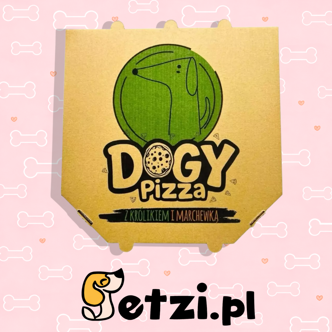 DOGY GRYZAK DLA PSA PIZZA KRÓLIK Z MARCHEWKĄ