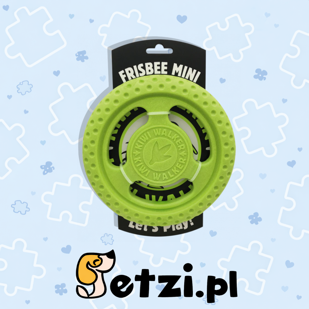 KIWI WALKER LET'S PLAY! FRISBEE MINI ZIELONY