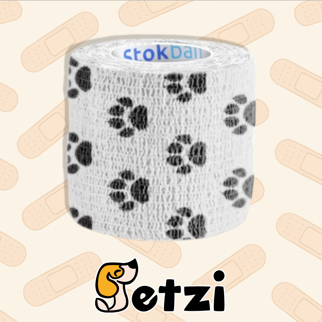 ELASTYCZNY BANDAŻ SAMOPRZYLEPNY DLA PSA I KOTA (5 CM) - RÓŻNE KOLORY