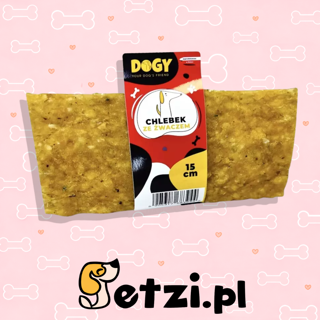 DOGY CHLEBEK ZE ŻWACZEM 15CM