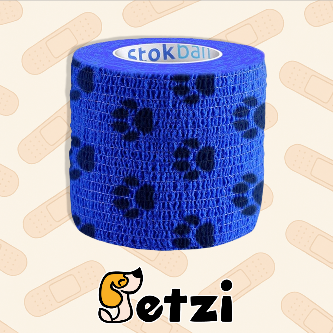 ELASTYCZNY BANDAŻ SAMOPRZYLEPNY DLA PSA I KOTA (5 CM) - RÓŻNE KOLORY