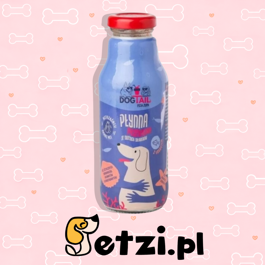 DOGTAIL ZUPA Z ŁOSOSIEM 280G