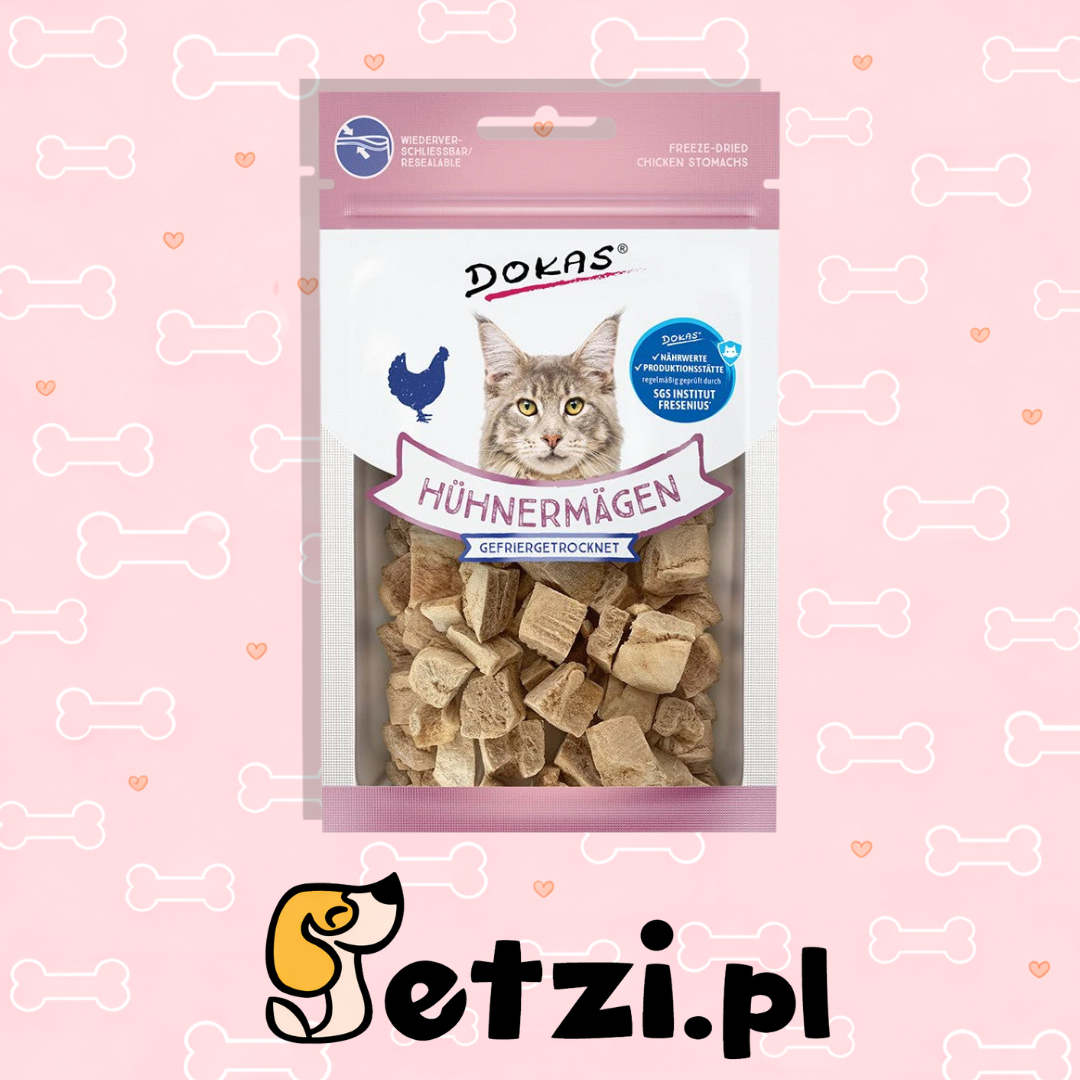 DOKAS KOT LIO 12G ŻOŁĄDKI DROBIOWE