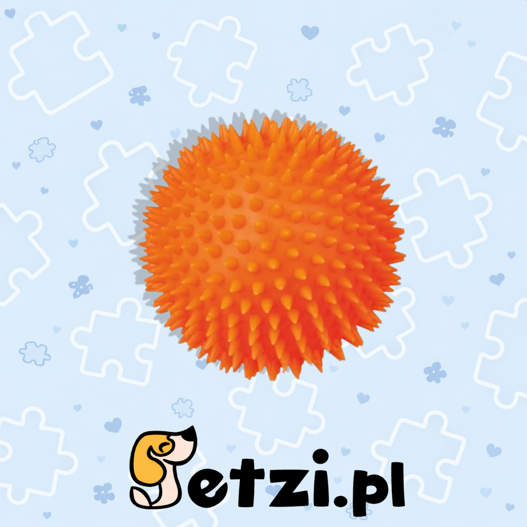 TRIXIE PIŁKA JEŻ 10CM - ZABAWKA DLA PSA