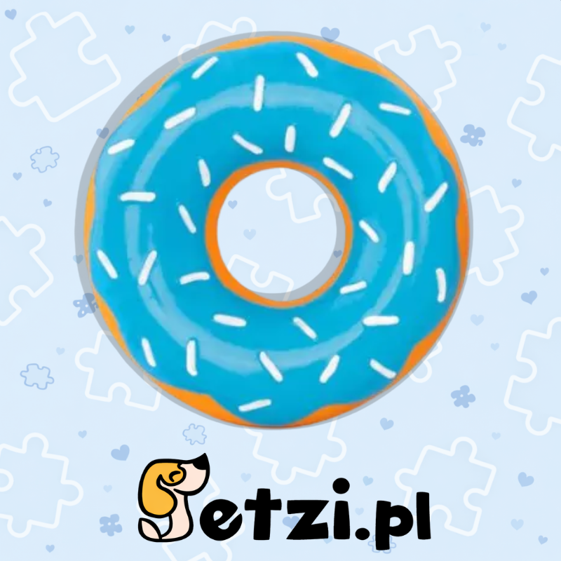 ZIPPY PAWS LATEX DONUTZ BLUEBERRY