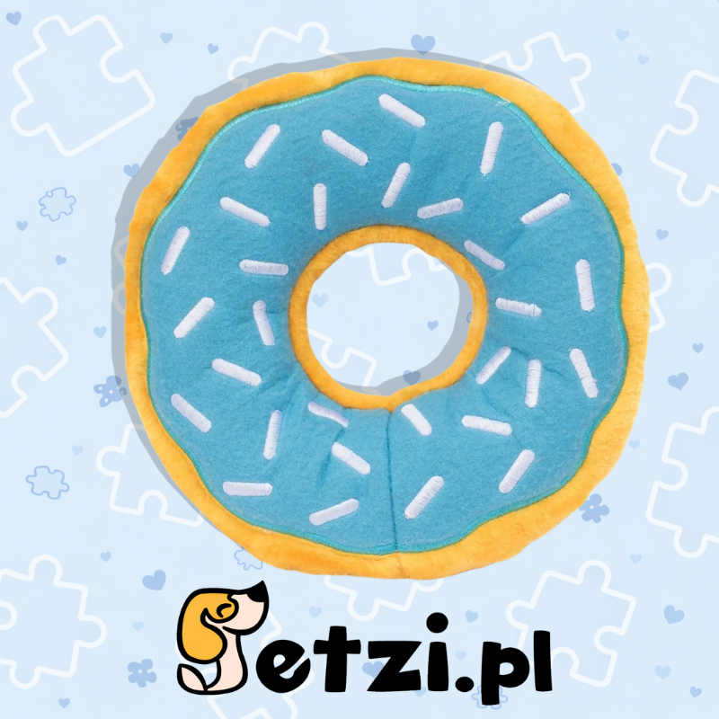 ZIPPY PAWS JUMBO DONUTZ BLUEBERRY