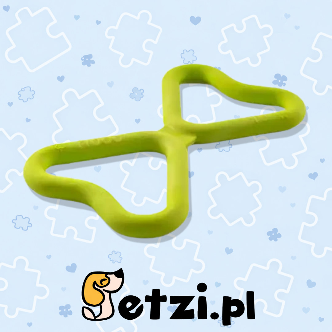 FIBOO FIB - ZIELONY - SZARPAK DLA PSIAKA