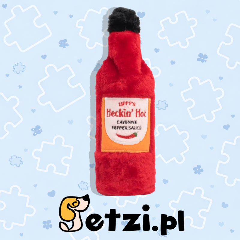 ZIPPY PAWS HOT SAUCE CRUSHERZ HECKIN HOT