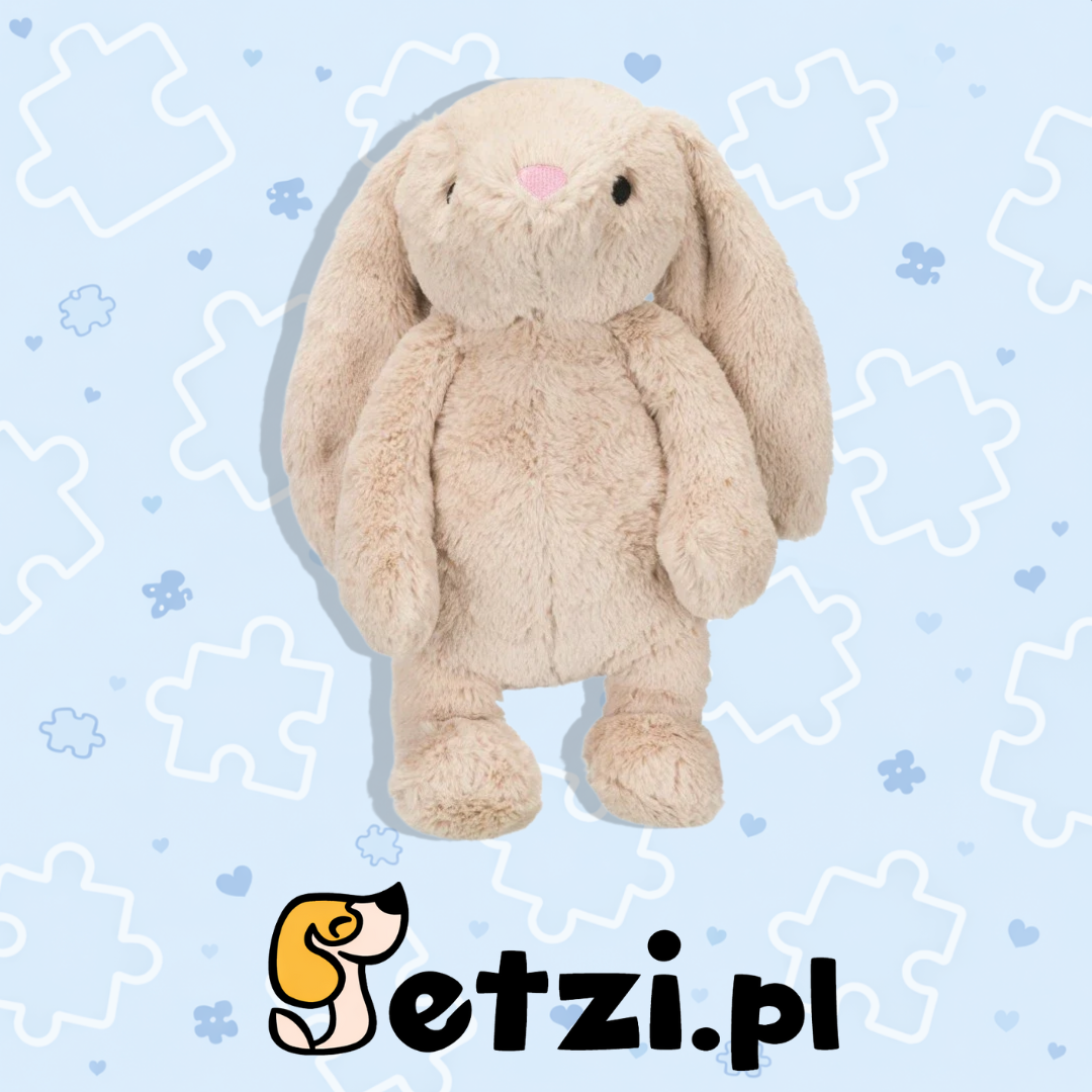 TRIXIE KRÓLIK PLUSZOWY 38CM – ZABAWKA DLA PSA 38 cm