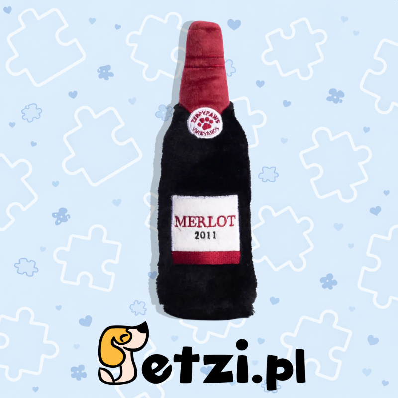 ZIPPY PAWS HAPPY HOUR CRUSHERZ RED WINE
