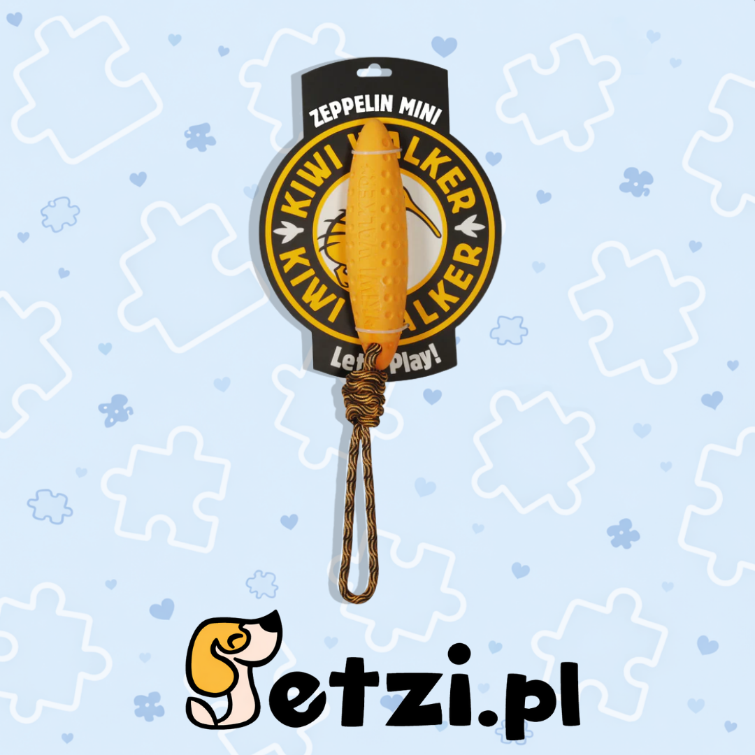 KIWI WALKER LET'S PLAY ZEPPELIN MINI POMARAŃCZOWY