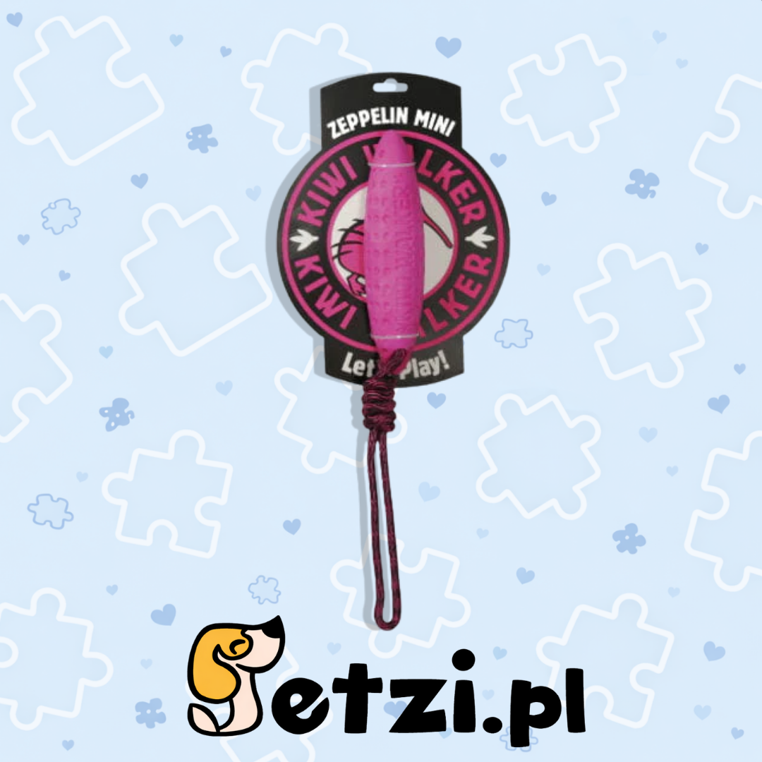 KIWI WALKER LET'S PLAY ZEPPELIN MINI RÓŻOWY