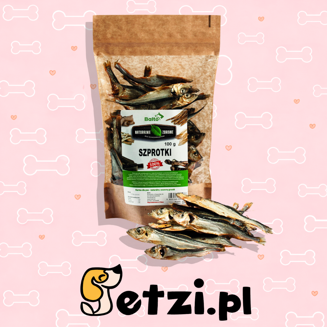 BALTO PREMIUM GRYZAK DLA PSA SZPROTKI 100G