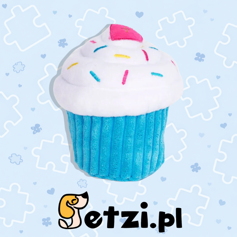 ZIPPY PAWS CUPCAKE BLUE