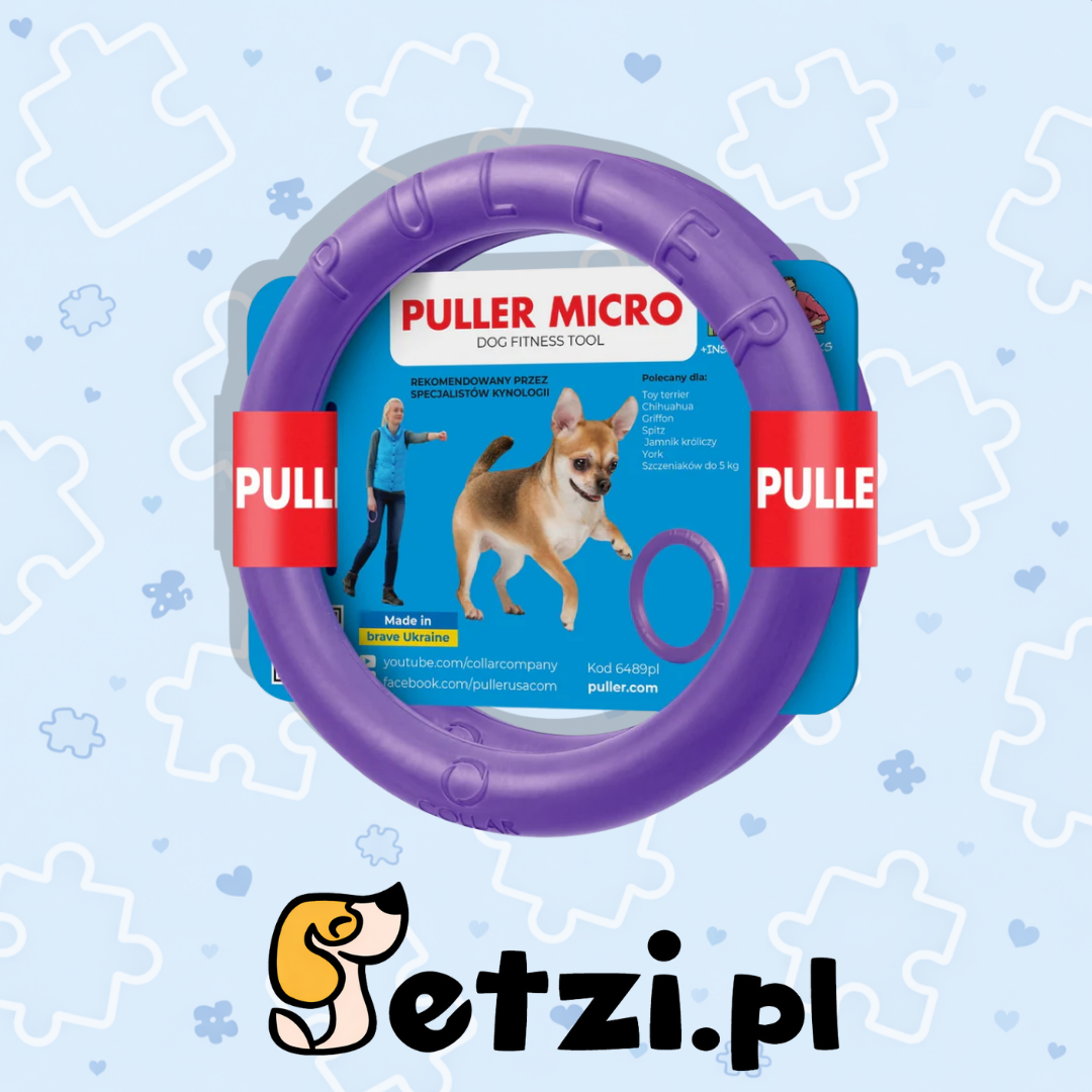 PULLER MICRO NARZĘDZIE DO ĆWICZEŃ DLA PSÓW (ŚREDNICA 12,5 CM), WERSJA PL