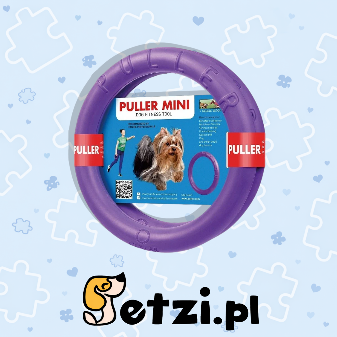 PULLER MINI NARZĘDZIE DO ĆWICZEŃ DLA PSÓW (ŚREDNICA 18 CM), WERSJA PL