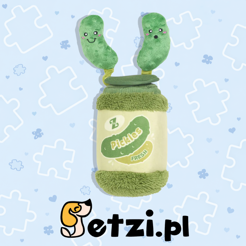 ZIPPY PAWS BUNGEE BURROW PICKLE JAR
