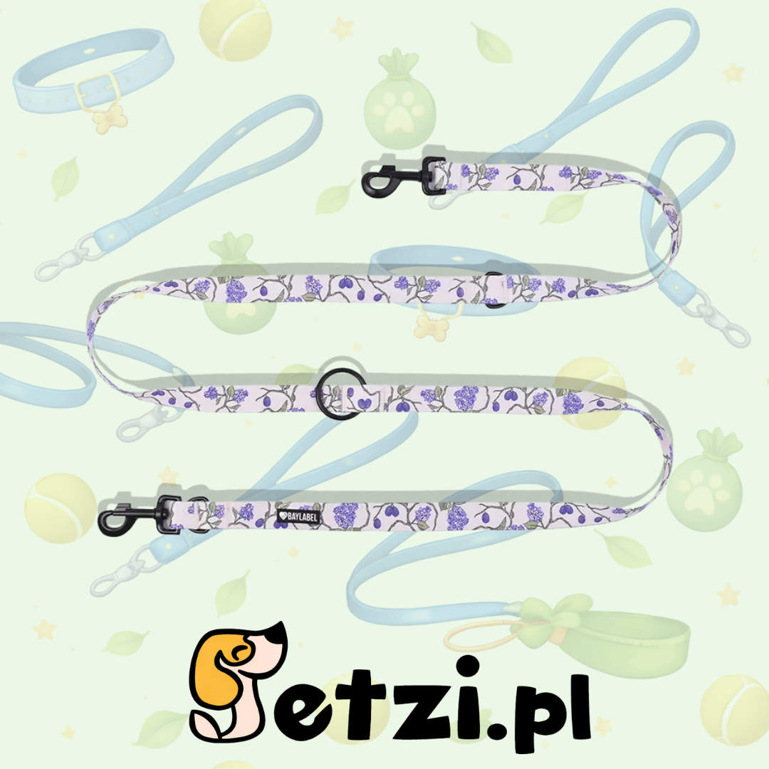 BAYLABEL SMYCZ PRZEPINANA PLUM & BLOOM 300 CM 25 MM