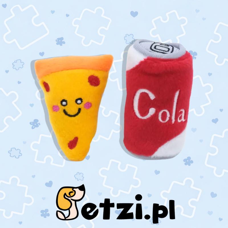 ZIPPY CLAWS NOMNOMZ PIZZA AND COLA