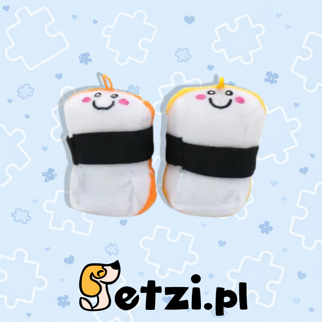 ZIPPYCLAWS ZABAWKA DLA KOTA 2-PAK SUSHI