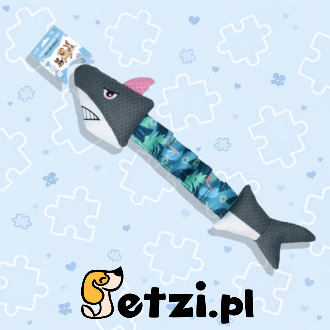 COOLPETS PULL ME! SHARKY FLAMINGO