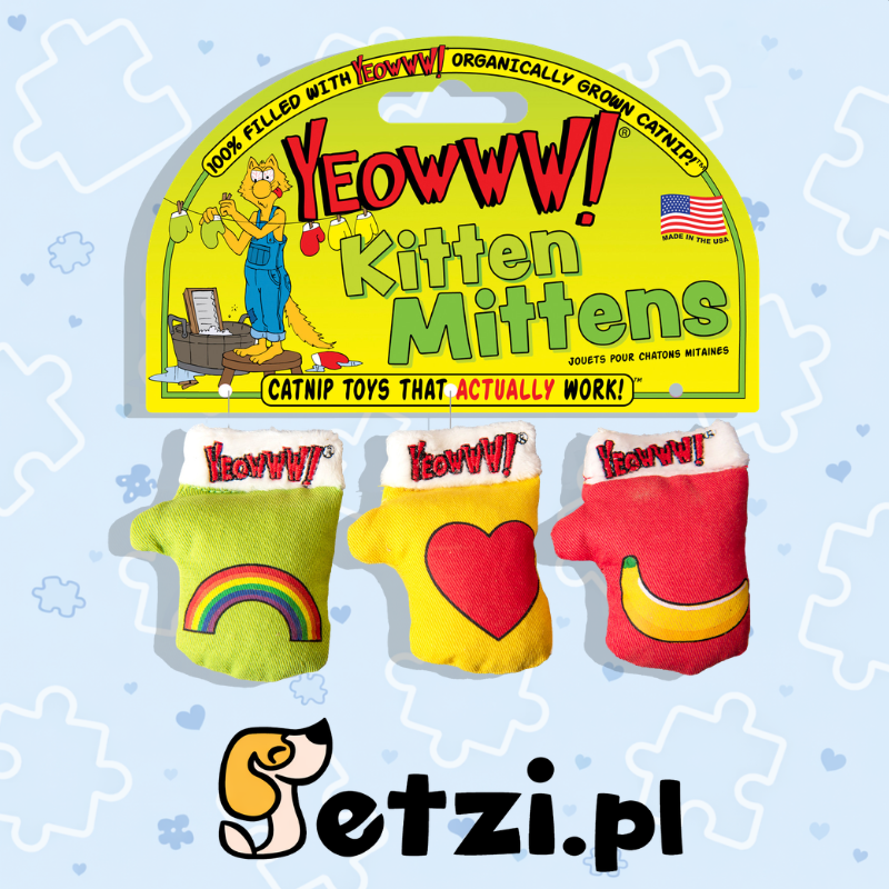 YEOWWW! KITTEN MITTENS - 3 PACK