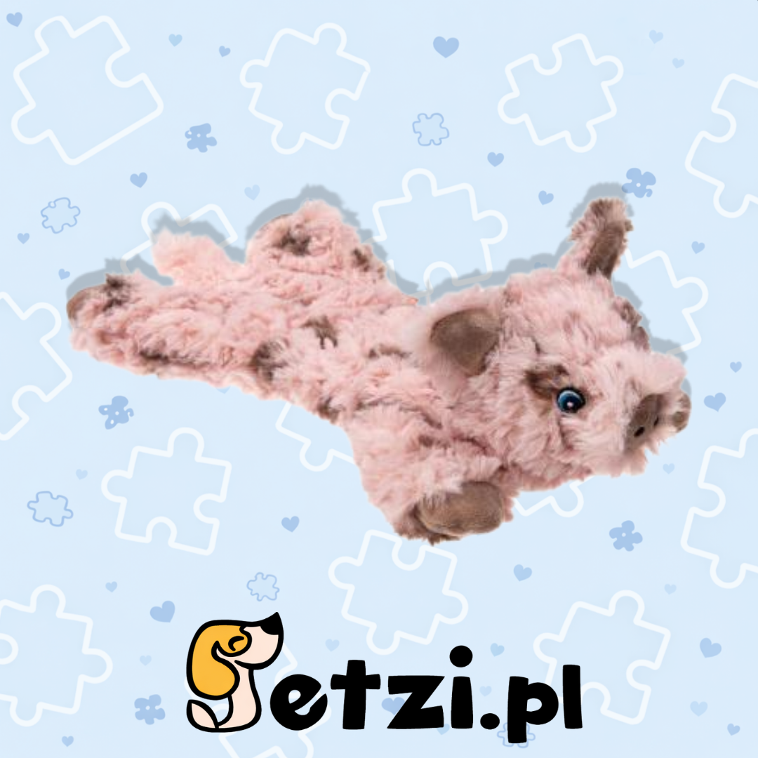 GROWL CUDDLERZ PIG - PLUSZOWA ZABAWKA DLA PSA