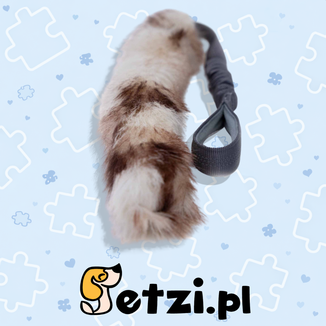 BUBA SZARPAK SZTUCZNE FUTRO AMORTYZATOR 80CM