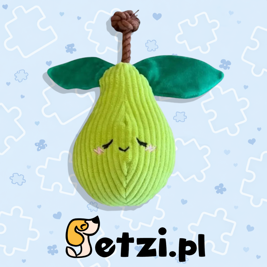 ZIPPY PAWS PLUSZ SZELESZCZĄCA GRUSZKA