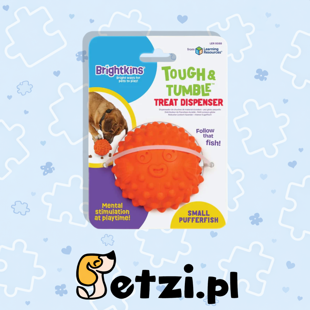 BRIGHTKINS PUFFERFISH SMALL TREAT DISPENSER