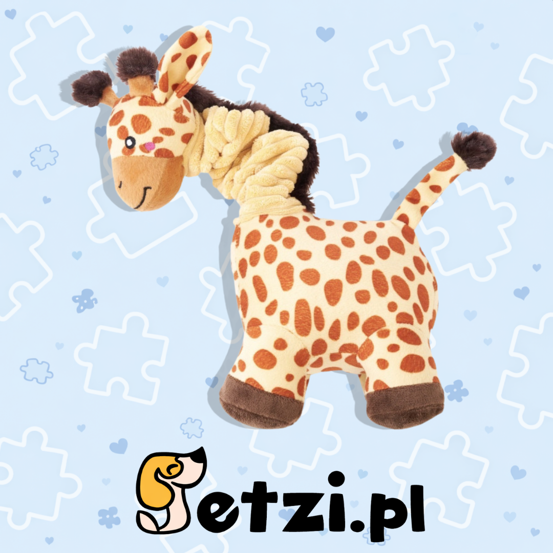 ZIPPY PAWS PLUSZ BUNGEE ŻYRAFA