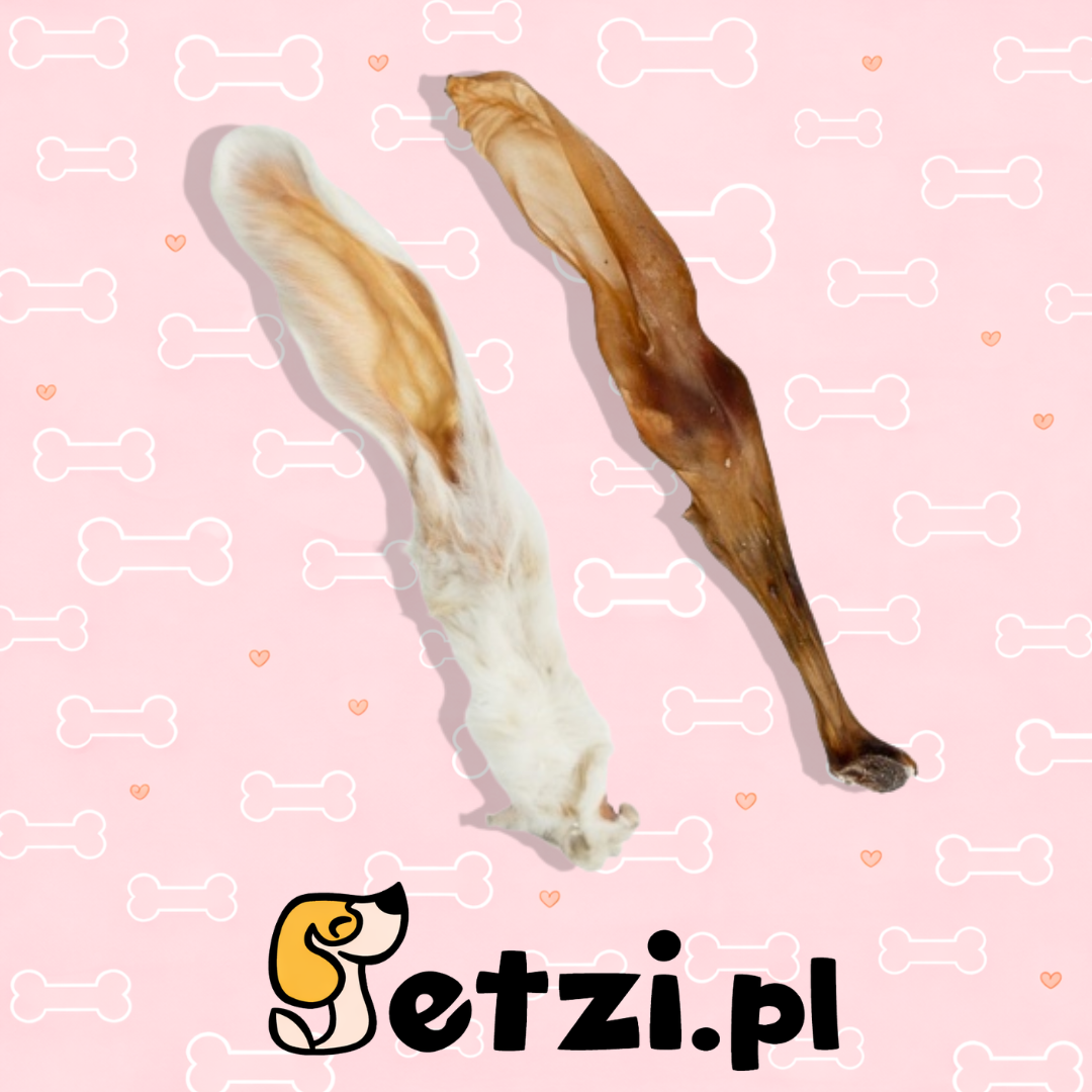 MEATSTUFF UCHO KRÓLICZE MIX 2 SZT