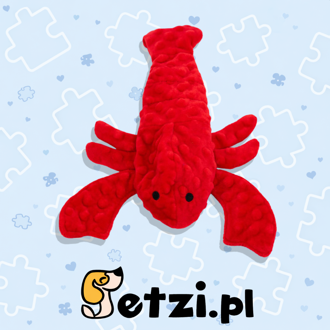 BUBA LARRY PLUSZOWY HOMAR 31CM - WYJĄTKOWA ZABAWKA DLA PSIAKA