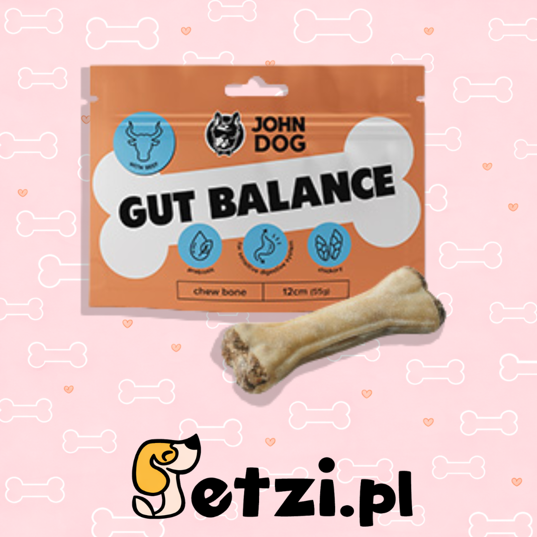 JOHN DOG KOŚĆ GUT BALANCE 12CM