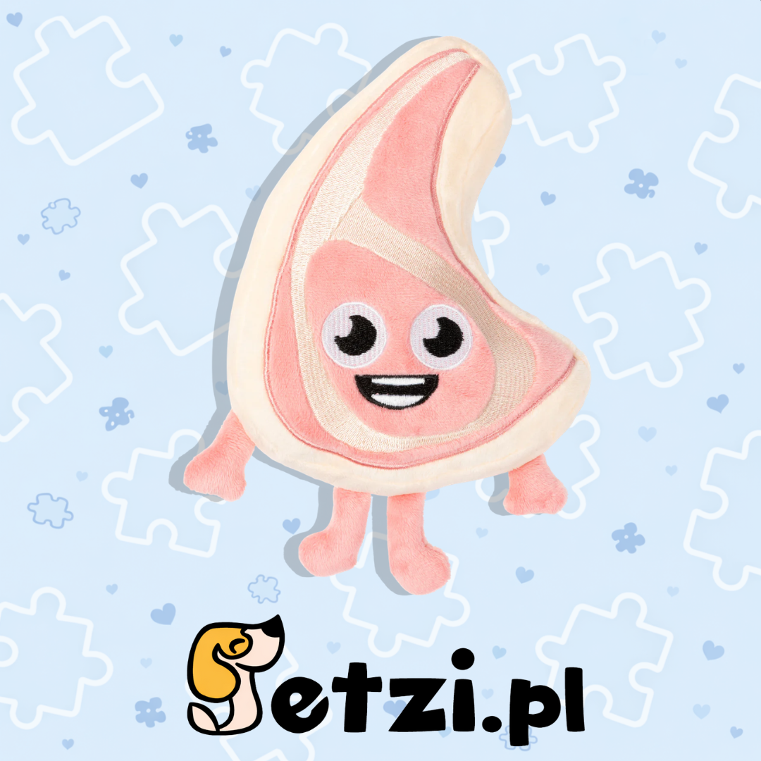 FUZZYARD MEAT HEADS PIGGY SMALL - PLUSZOWA ZABAWKA