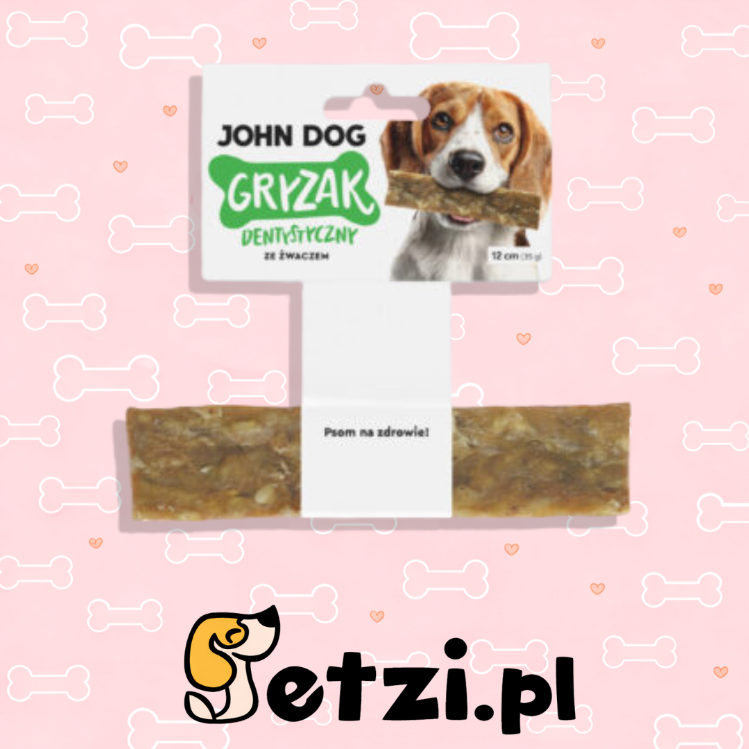 JOHN DOG GRYZAK DENTYSTYCZNY ZE ŻWACZEM 12CM - BATON