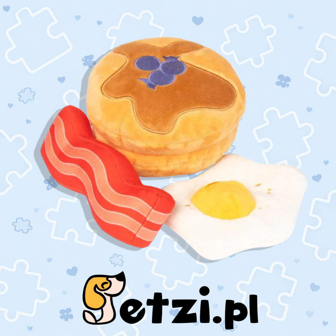 FUZZYARD DOG BREAKFAST 3PK - ZESTAW PLUSZOWYCH ZABAWEK