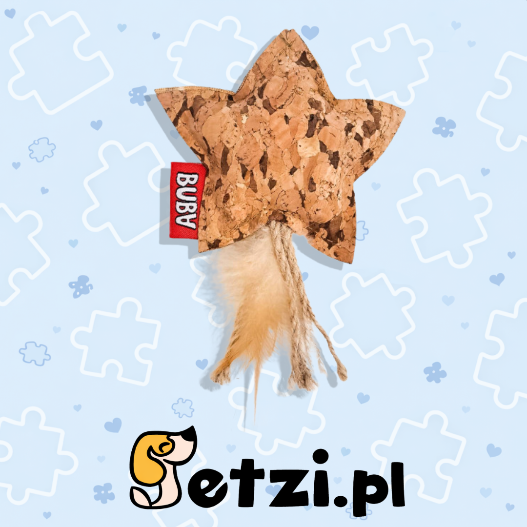 BUBA KOT GWIAZDKA Z KORKA