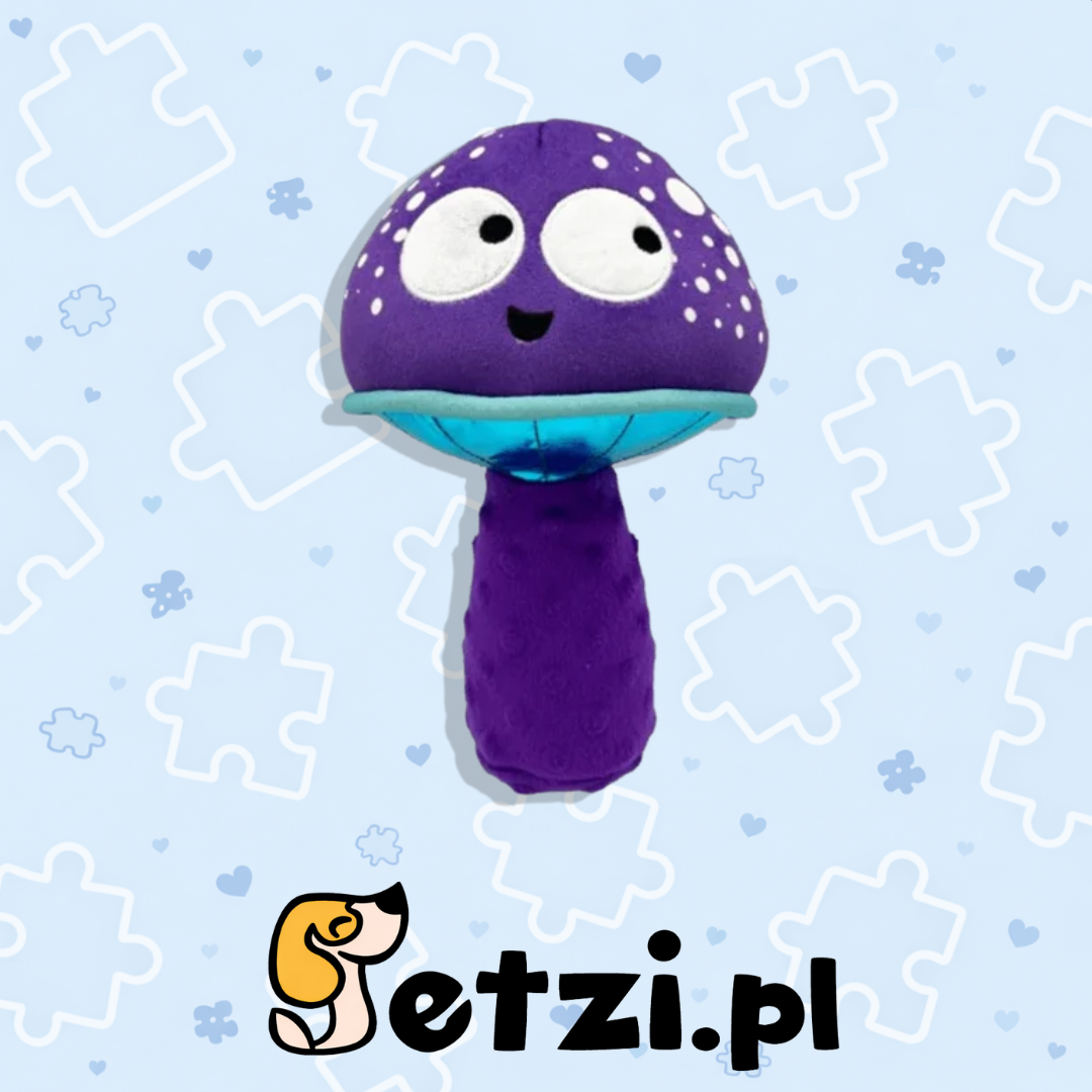 HUXLEY & KENT LULUBELLES POWER PLUSH MELLOW MUSHROOM SMALL