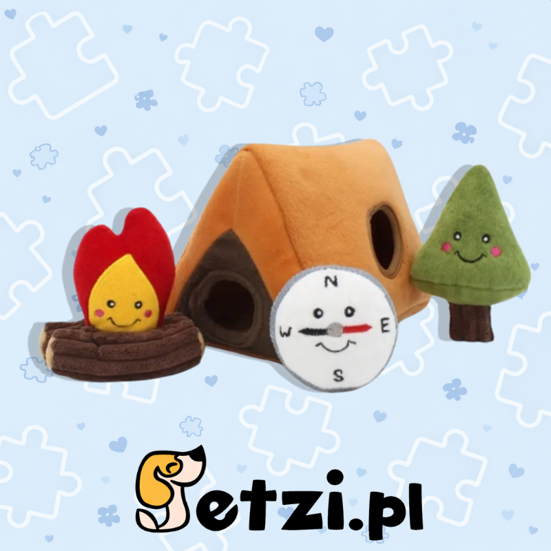 ZIPPY PAWS ZIPPY BURROW CAMPING TENT