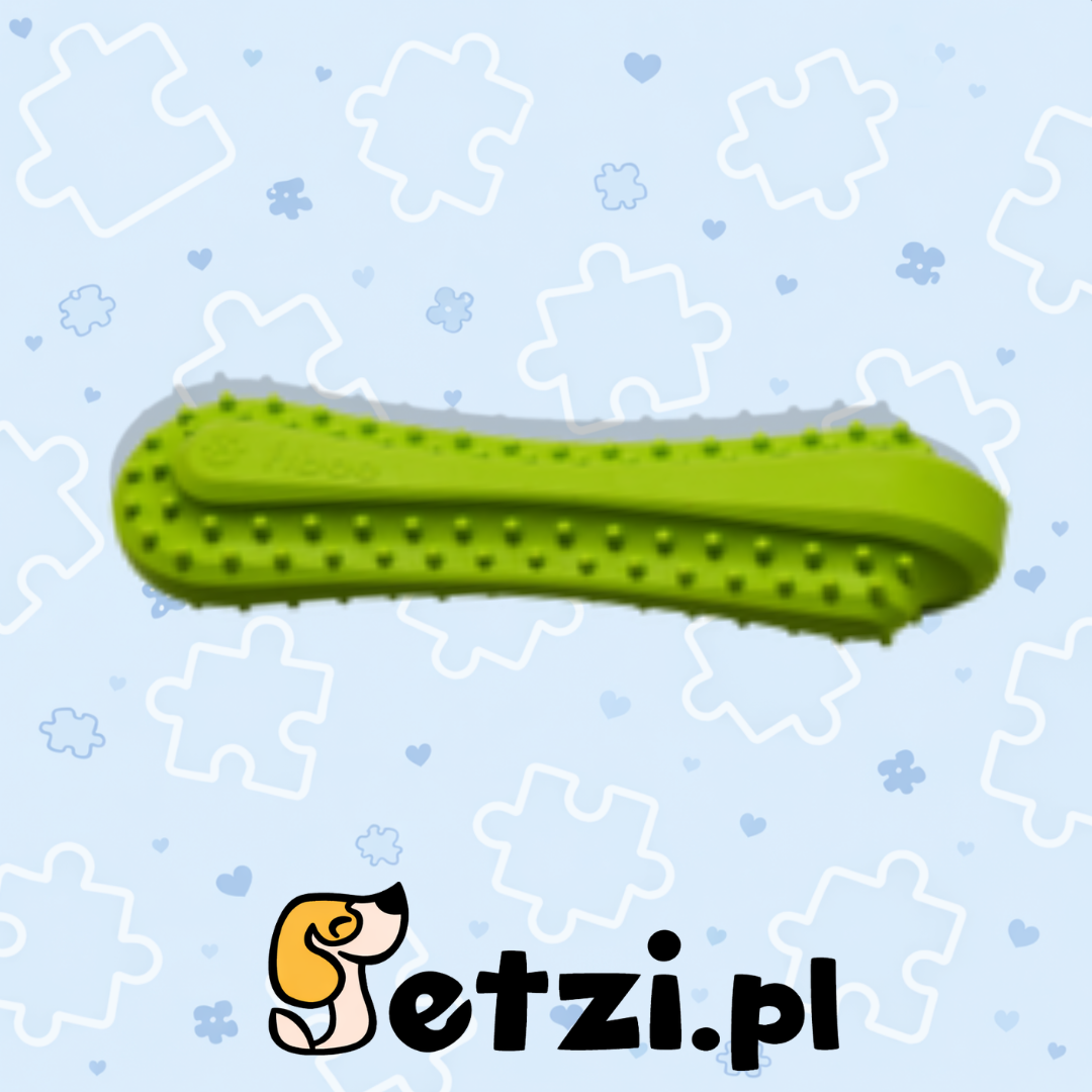 FIBOO FIBOONE BIG PUPPY - ZIELONY - GRYZAK DLA PSIAKA