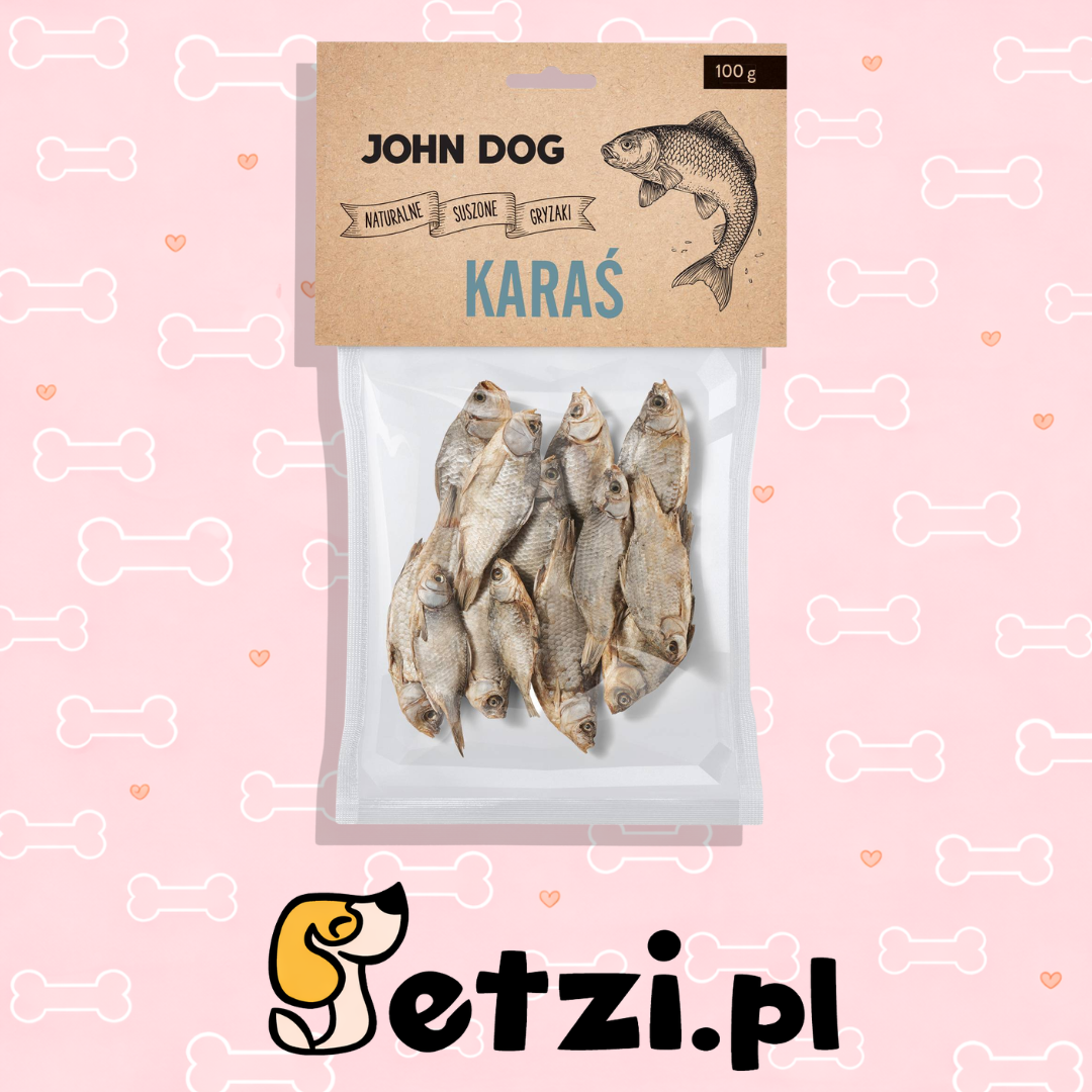 JOHN DOG SUSZONY GRYZAK DLA PSA KARAŚ 100G