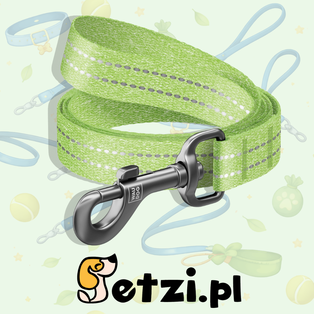 WAUDOG RECOTTON SMYCZ S 15MM 500CM ZIELONY