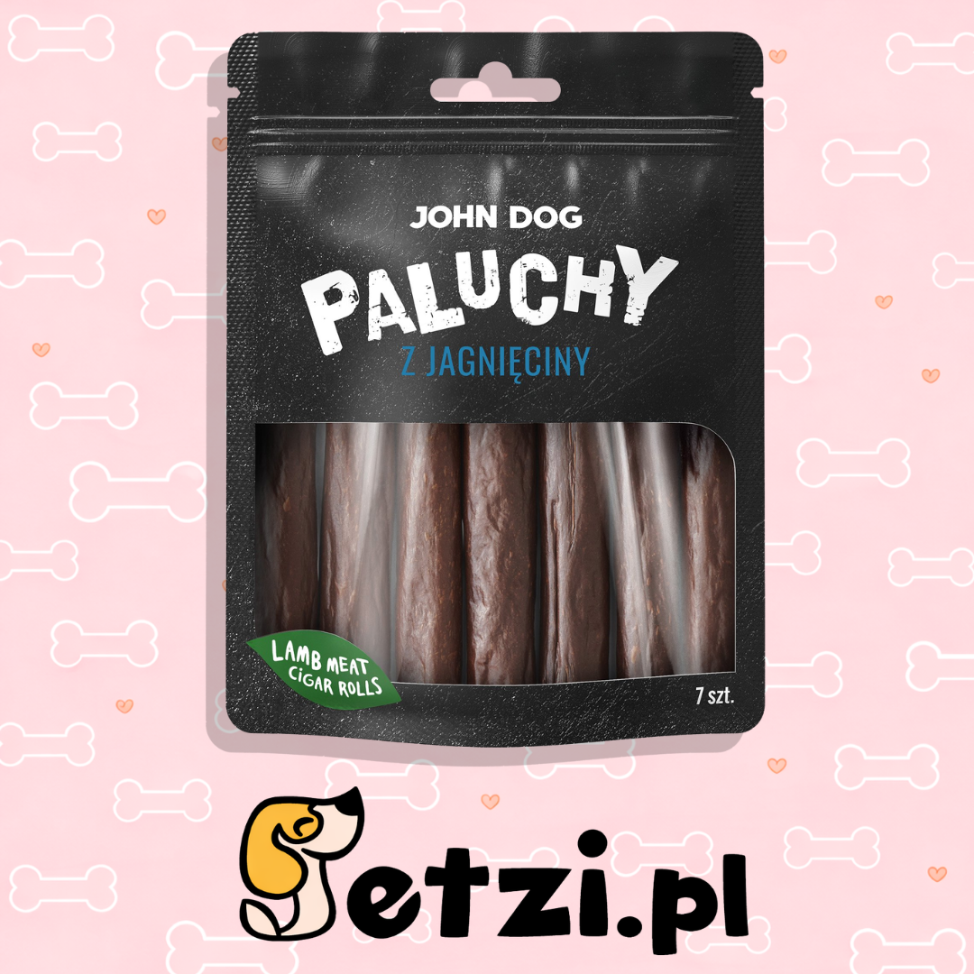JOHN DOG PRZYSMAKI DLA PSA PALUCHY Z JAGNIĘCINY 7SZT