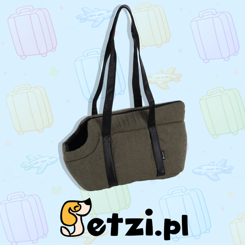 FLAMINGO CARRYING BAG ALESSIA GREEN 46X23X25CM