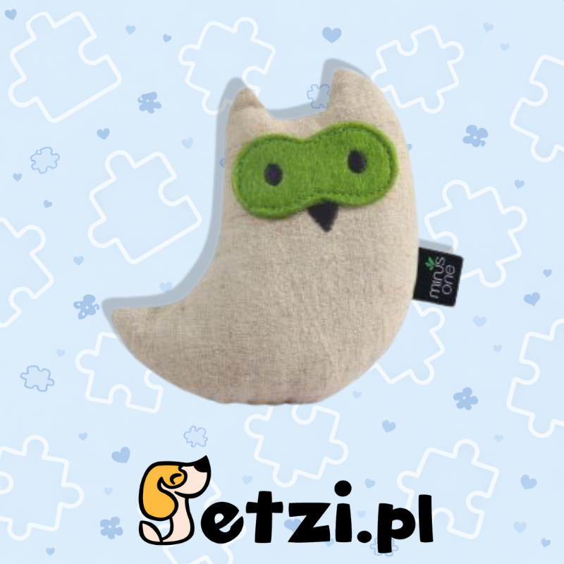 MINUS ONE DOCILE BUDDY CAT TOY - OWL