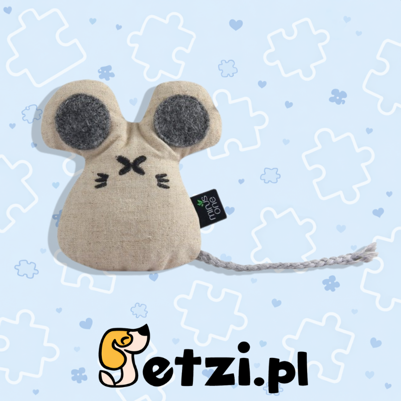 MINUS ONE DOCILE BUDDY CAT TOY - MOUSE