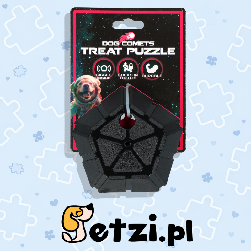 DOG COMETS TREAT PUZZLE PINK